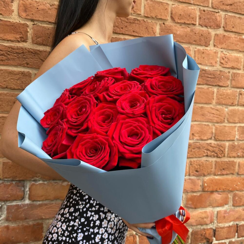 Bouquet of 15 Roses (60cm), standart