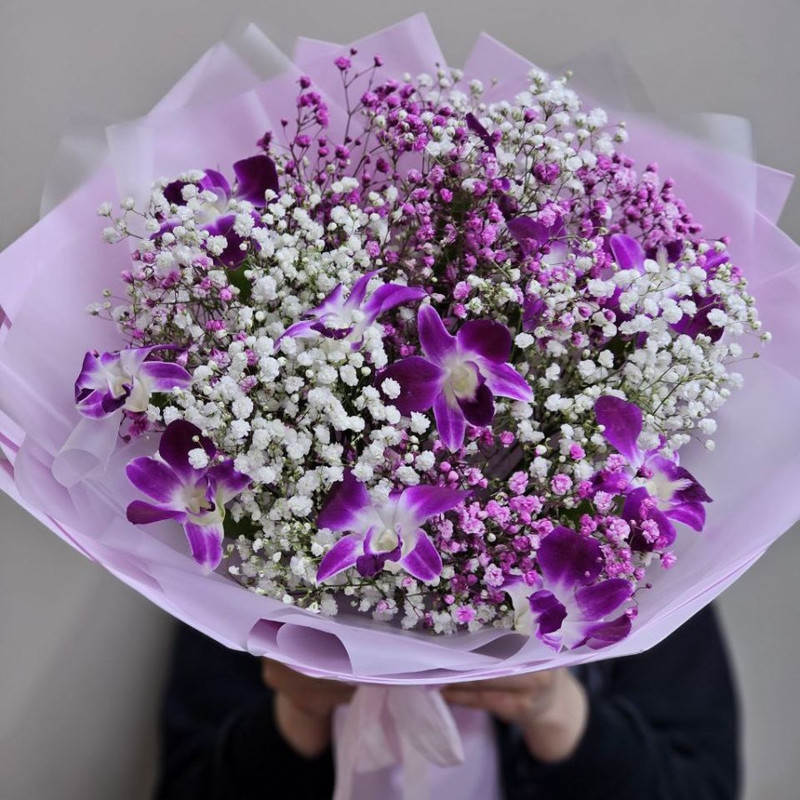 bouquet with orchid, standart