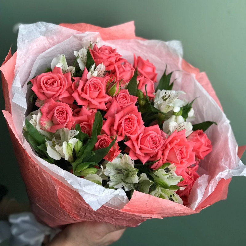 Bouquet with alstroemerias, standart