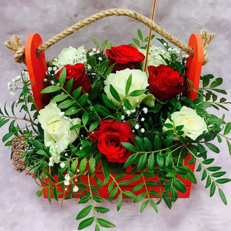 Bouquet in a box 0064415, standart