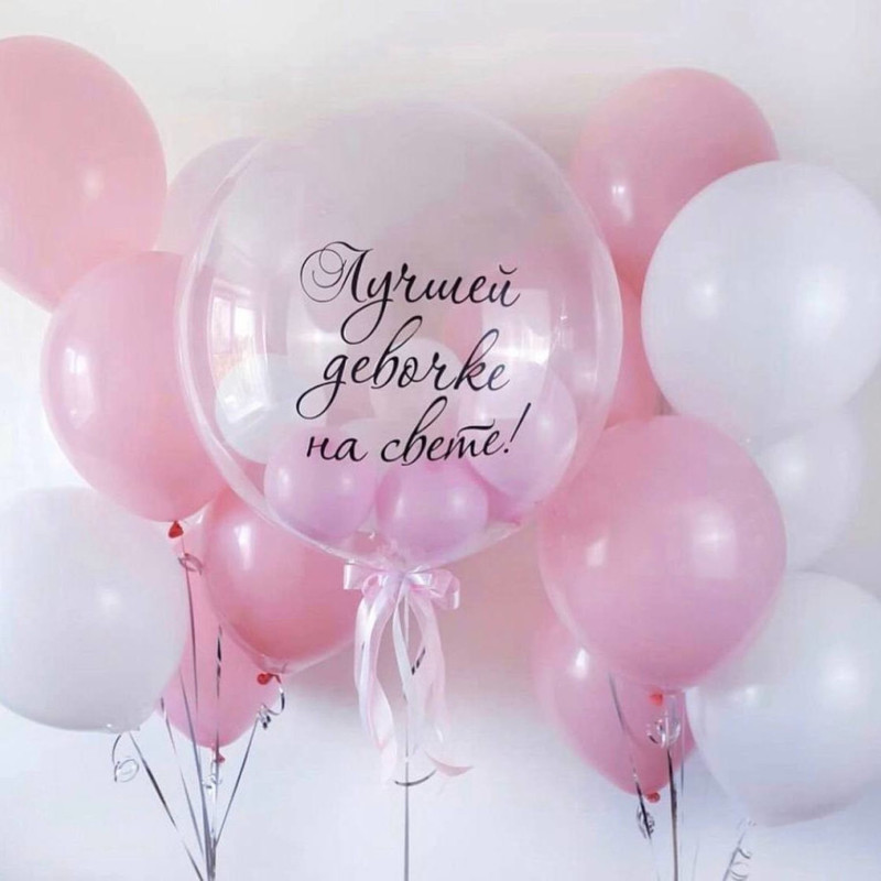 A set of balloons for March 8, standart