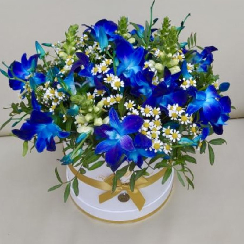 Bouquet "Blue Butterflies", standart