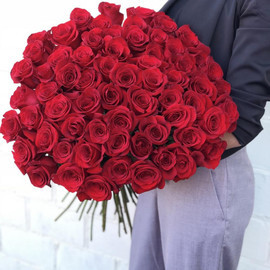 Bouquet of 55 roses