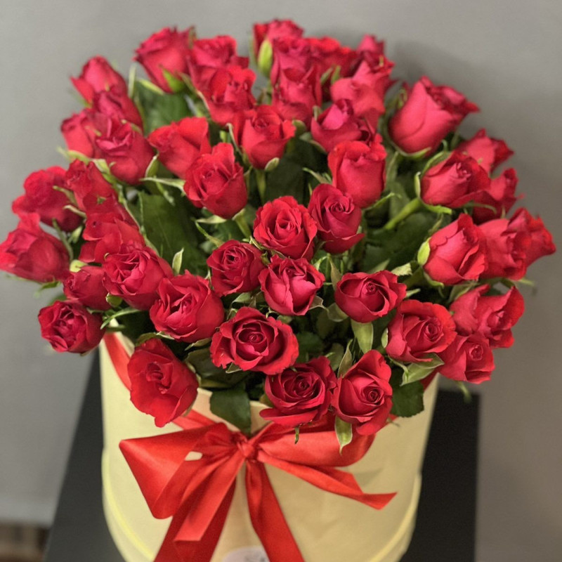 51 roses in a box, standart