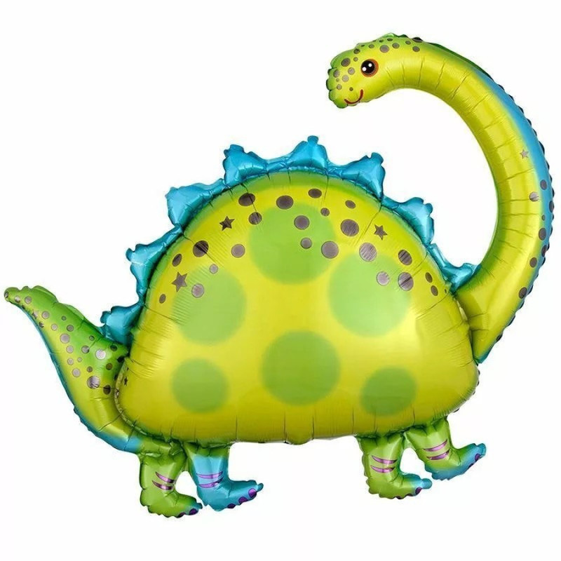 Воздушный шар фигура динозавр Бронтозавр, стандартный