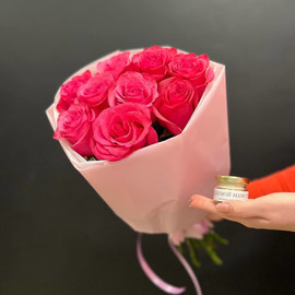 Романтичный букет роз