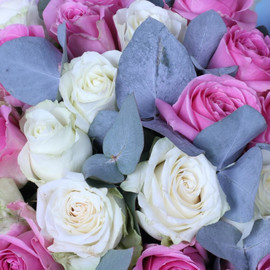 Bouquet "Roses Flory" XL
