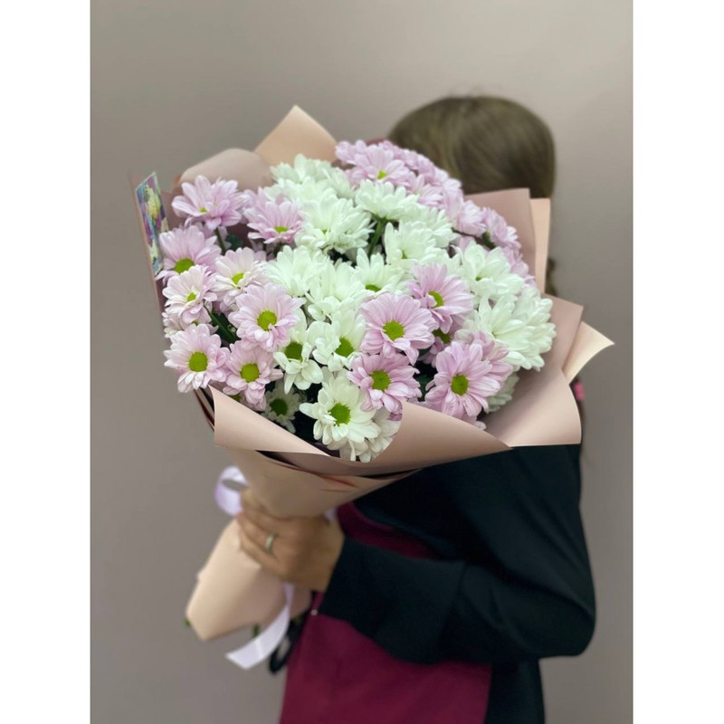 Bouquet of 9 spray chrysanthemums, standart