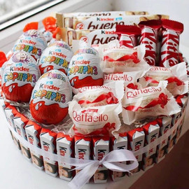 Sweet mix of sweets for Valentine's Day