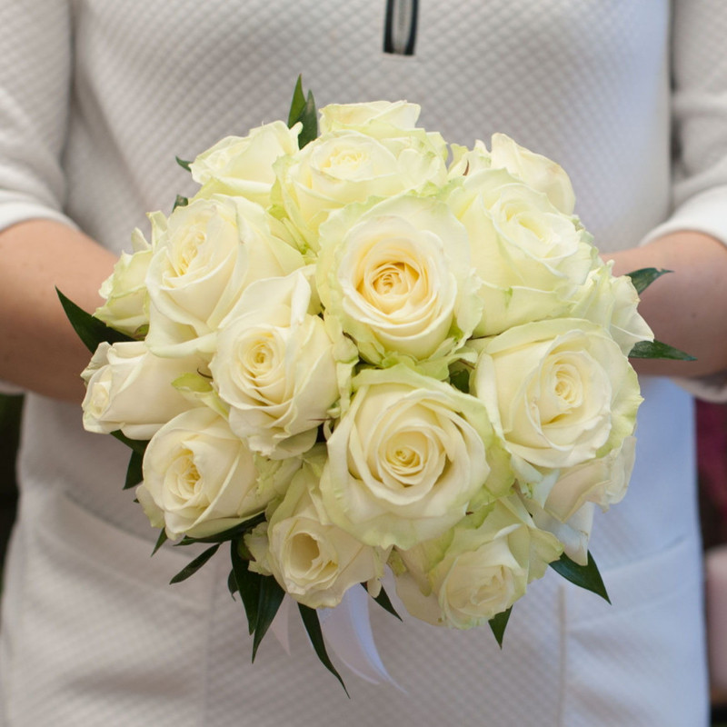 Bridal bouquet Gentle angel (with boutonniere), standart
