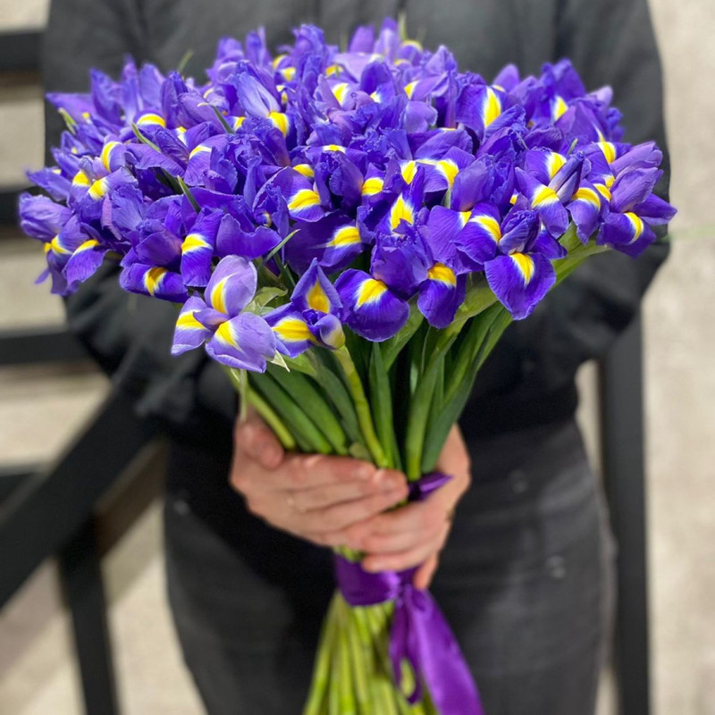 55 Blue irises., standart