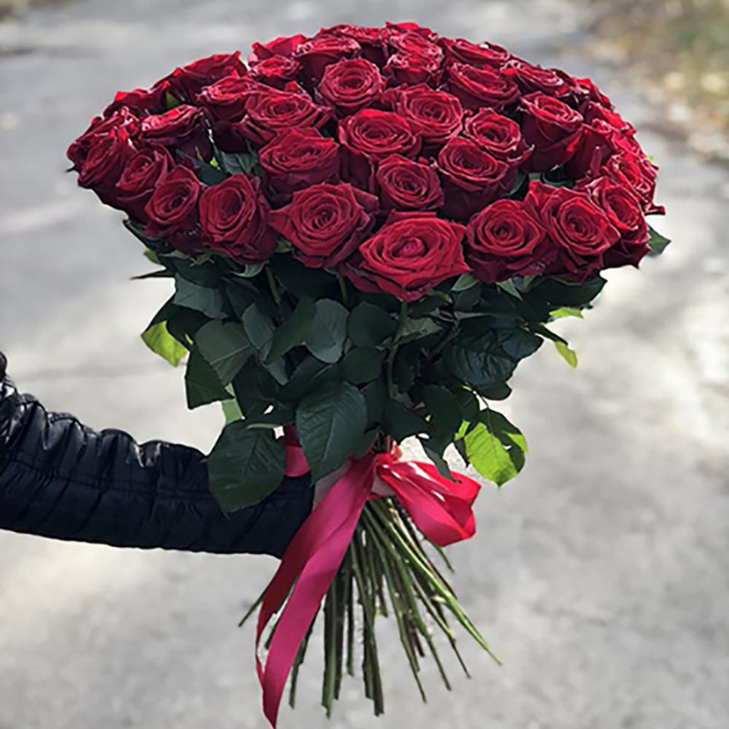 25 red roses, standart