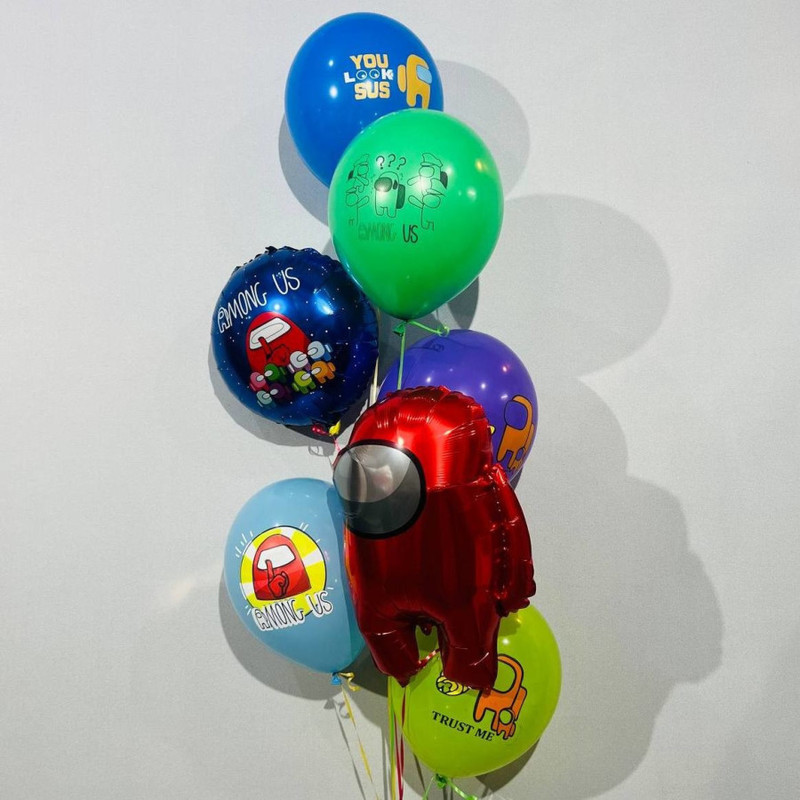 Set of balloons Among As, standart