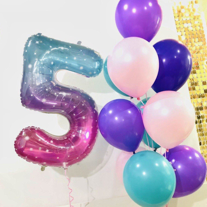 birthday balloons, standart