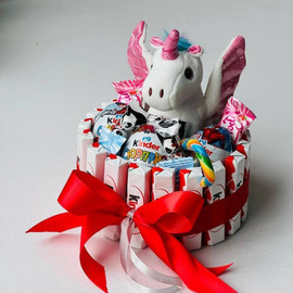 Sweet box with unicorn