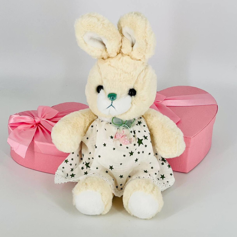 Soft toy bunny ballerina, standart