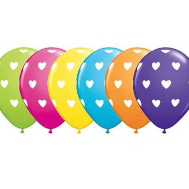 Set of balloons "Hearts", standart