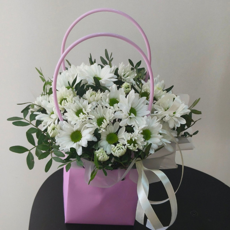 bag with daisies, standart