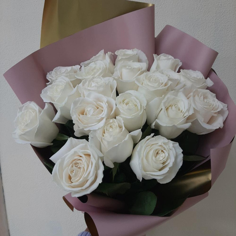 Белые розы, стандартный