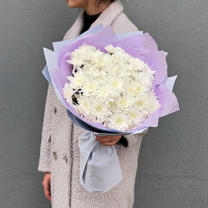 Bouquet of flowers "Icy", standart