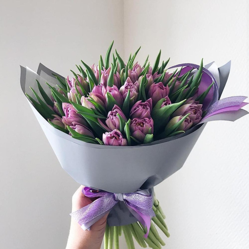 Bouquet of peony tulips "Love happens", standart