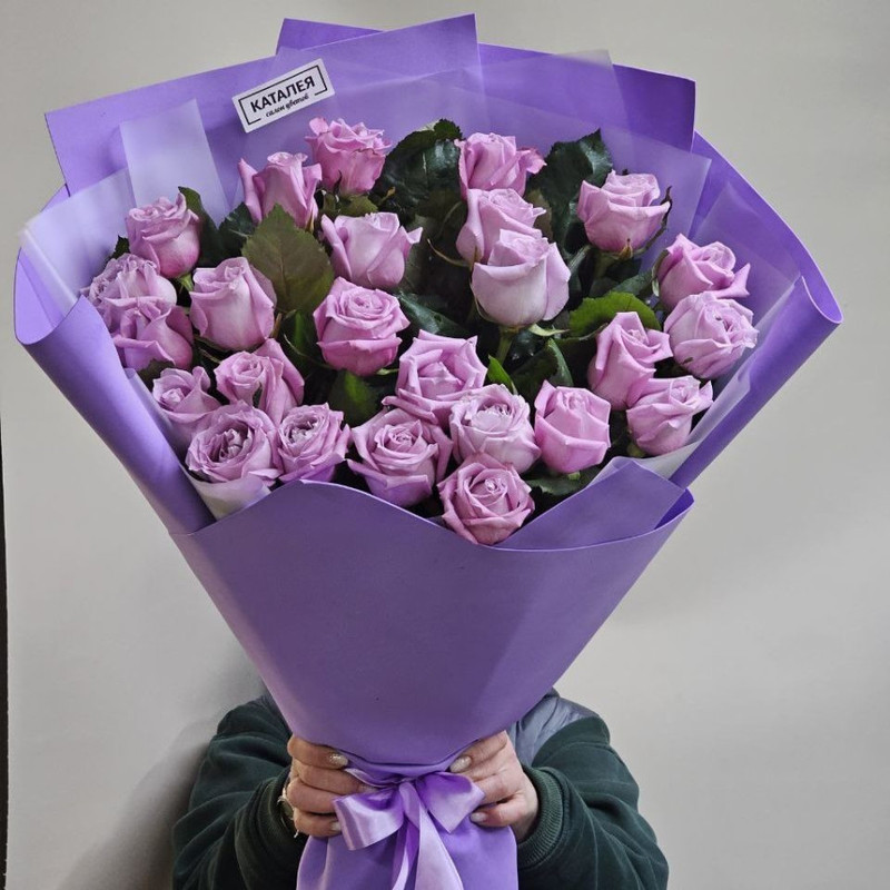 bouquet with purple rose, standart