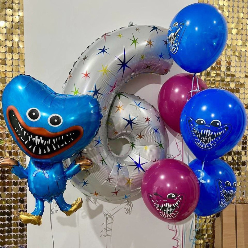 Hagi Wagi Kishi Mishi Balloon Set, standart