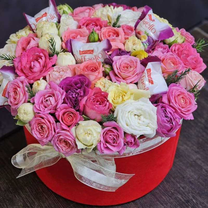 box with flowers, standart