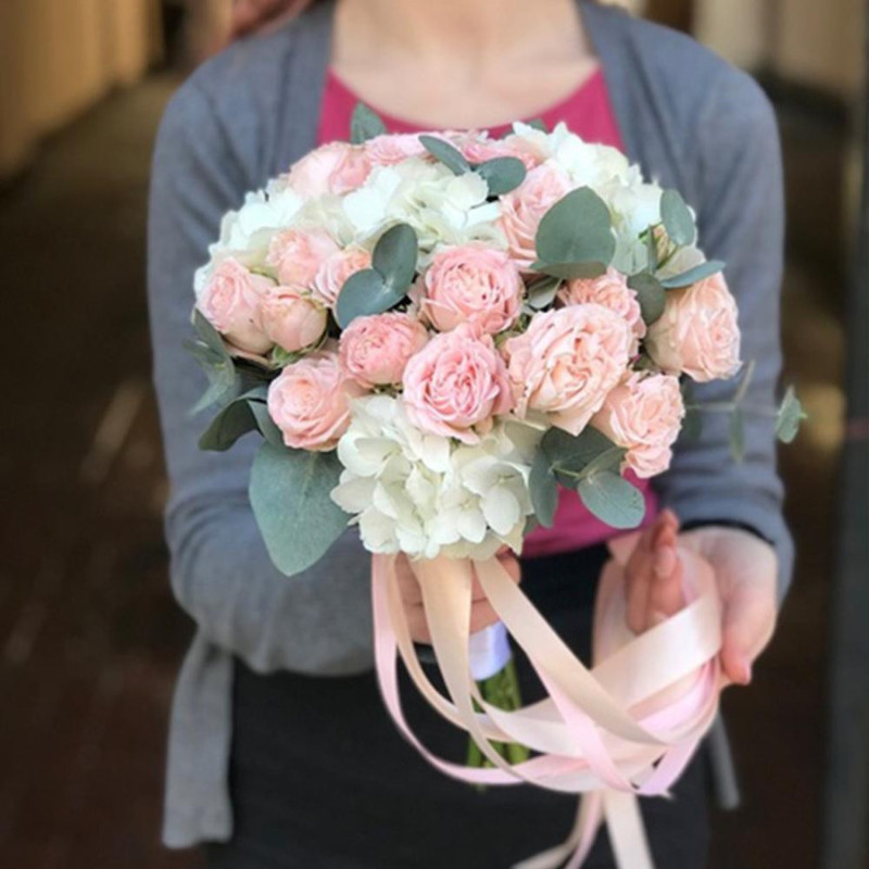 Wedding bouquet "Pure heart", standart