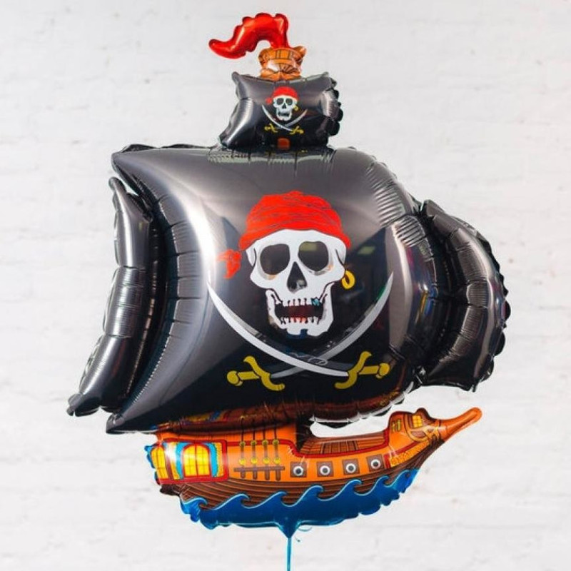 Ball figure pirate ship, standart