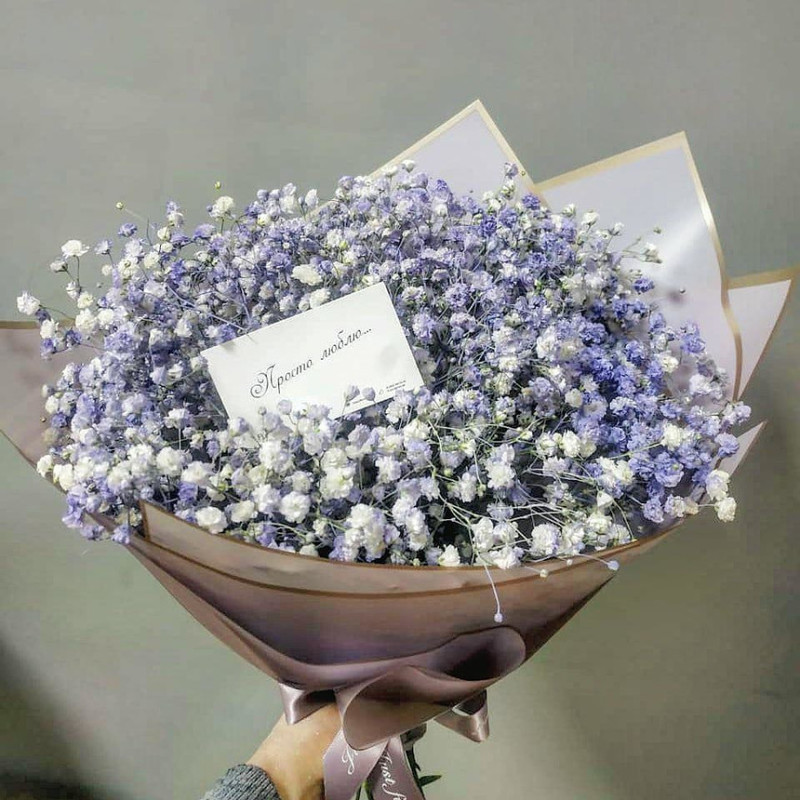 Bouquet with gypsophila, standart