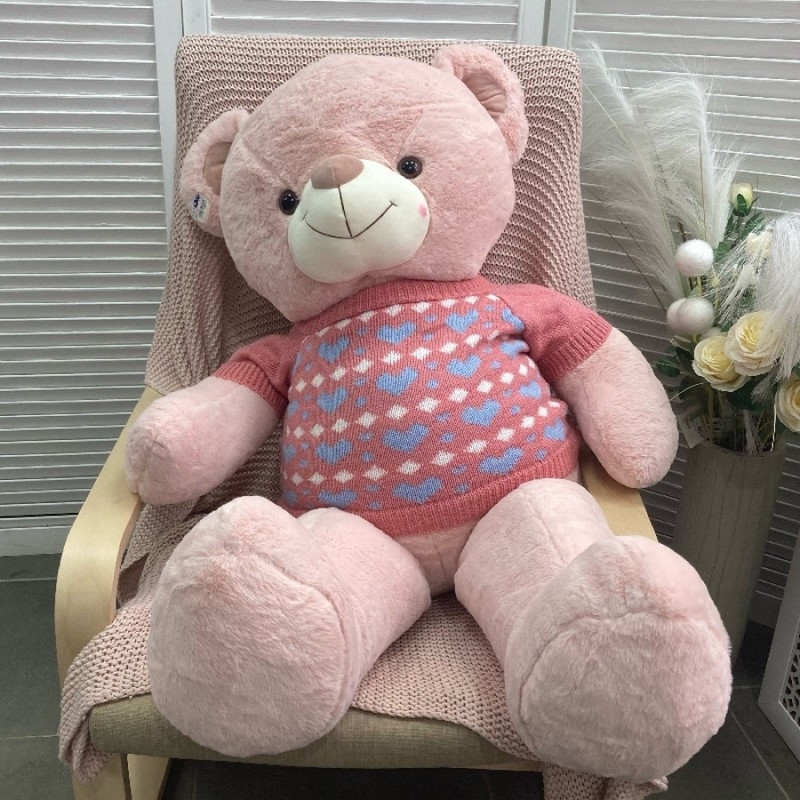 Teddy bear giant pink, standart