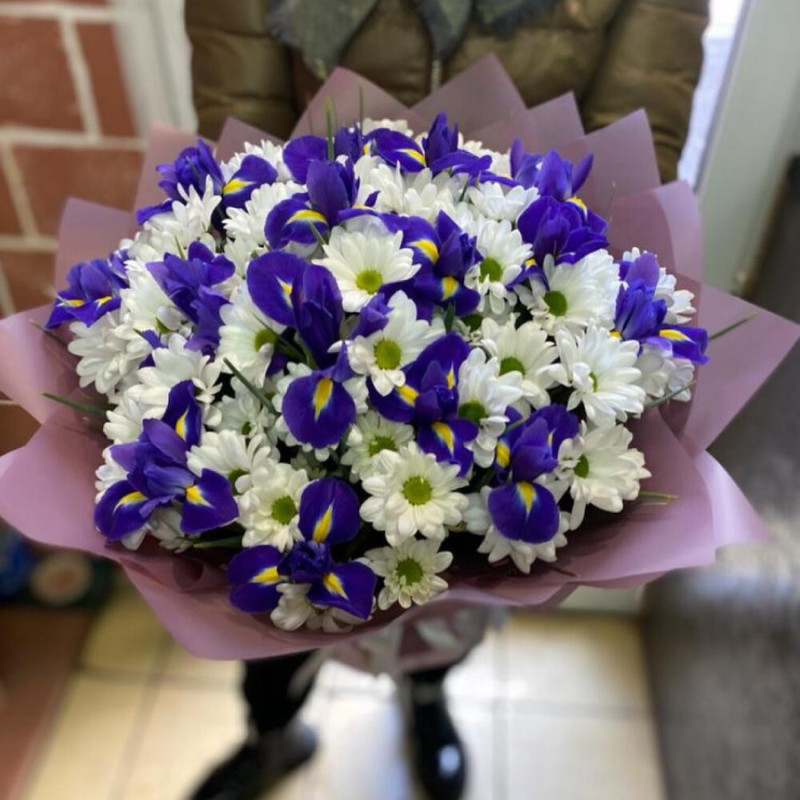 Bouquet "Blue Butterflies", standart