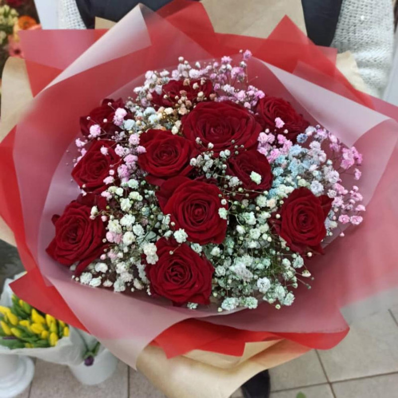 Bouquet "Scarlet Flowers", standart