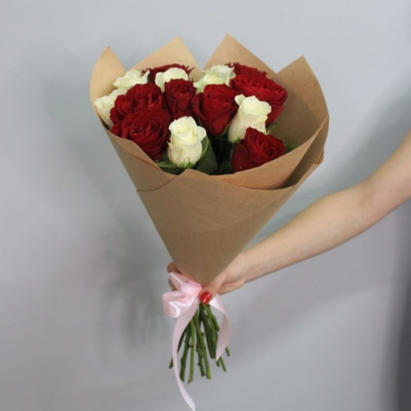 bouquet of roses "MIX", standart