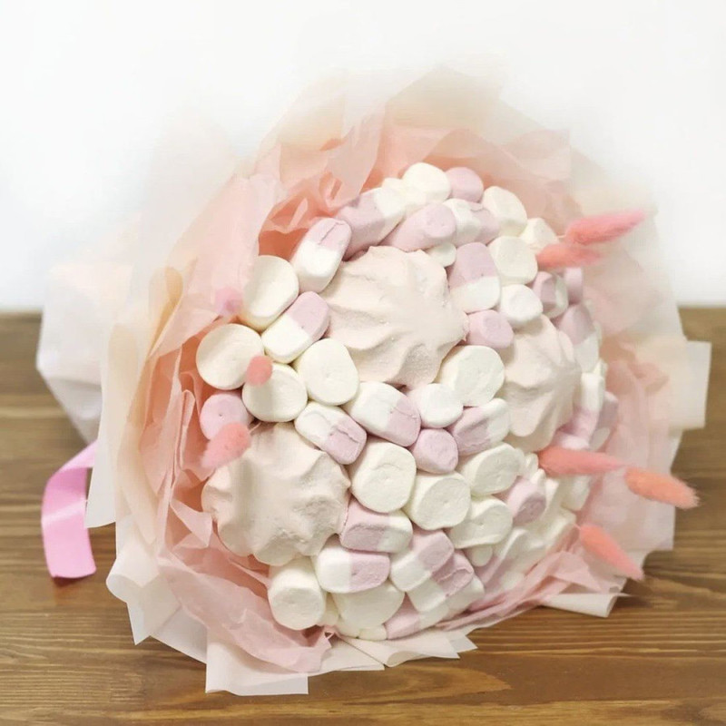 Sweet bouquet of marshmallows, standart