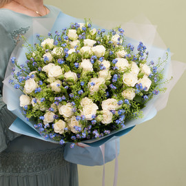 Bouquet of flowers "Forget-me-nots"