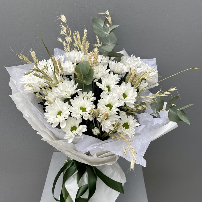 Bouquet of chamomile chrysanthemum, standart