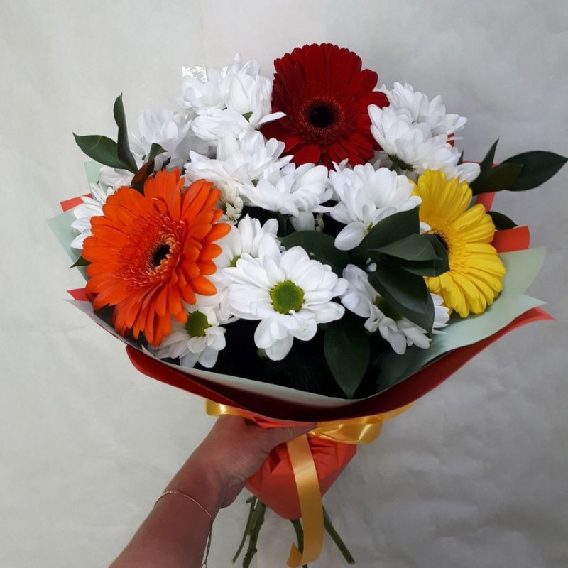 Bouquet with gerberas, standart