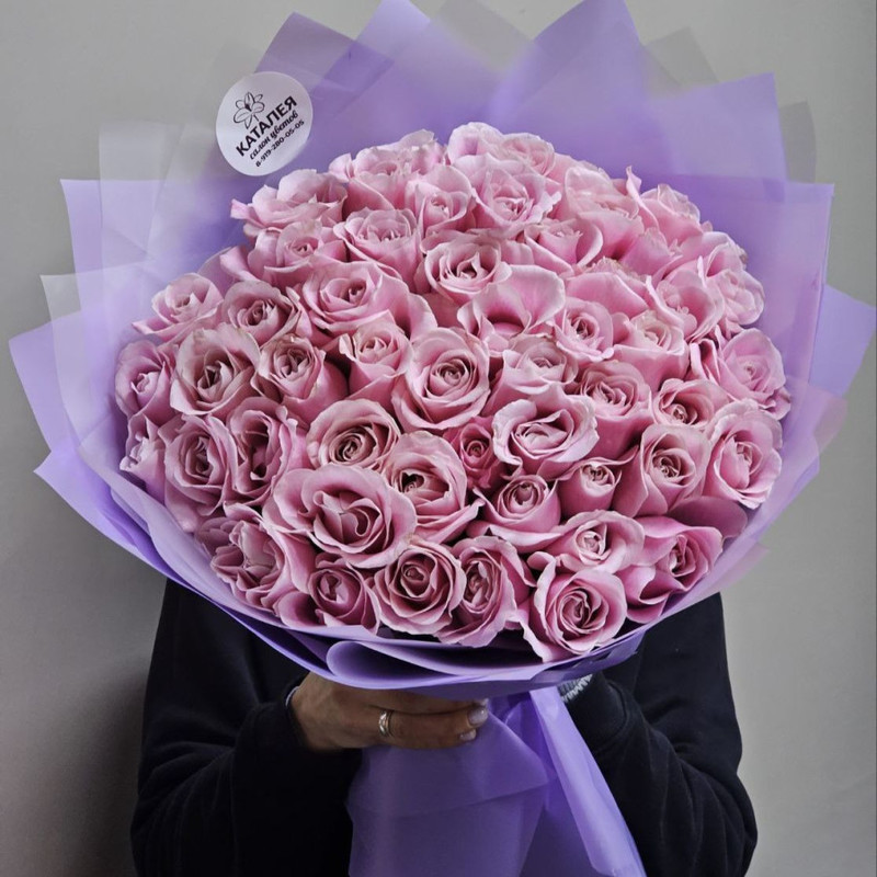 51 pink roses, standart