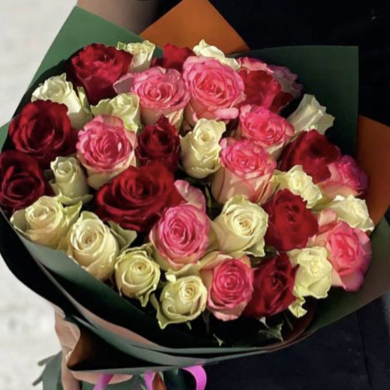 Bouquet of Kenyan roses, standart