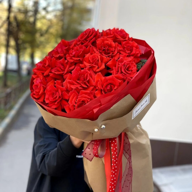 Bouquet of French roses, standart