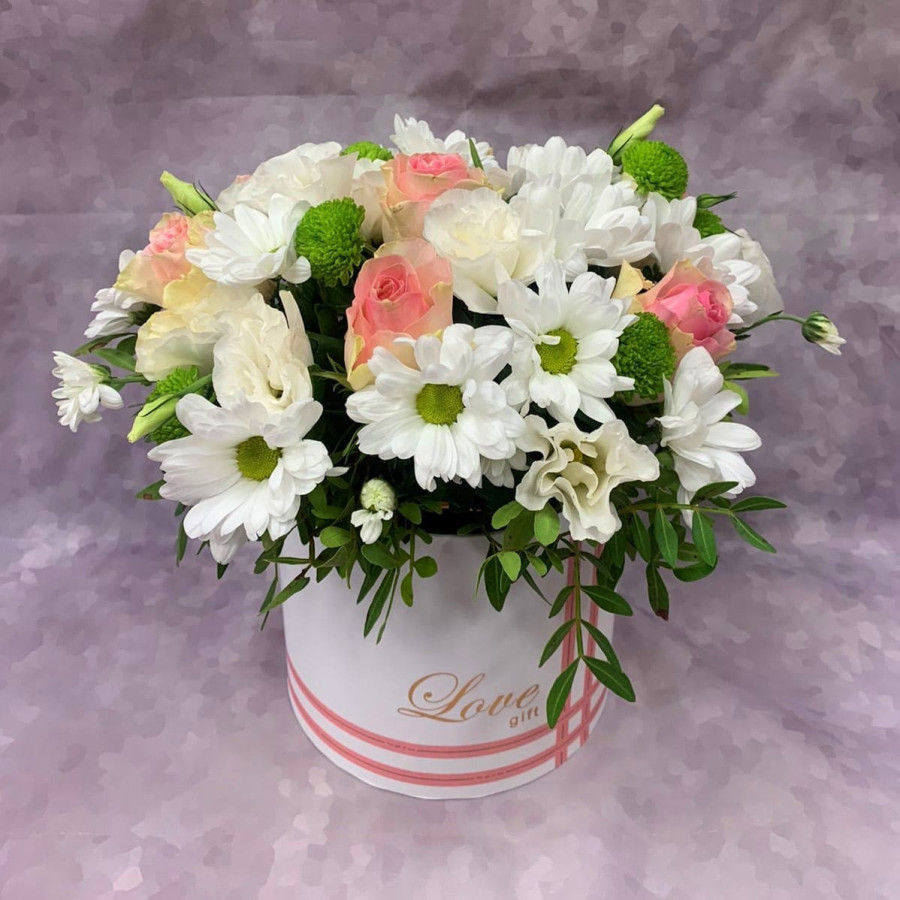 Bouquet in a box 0064366, vendor code: 333071224, hand-delivered 