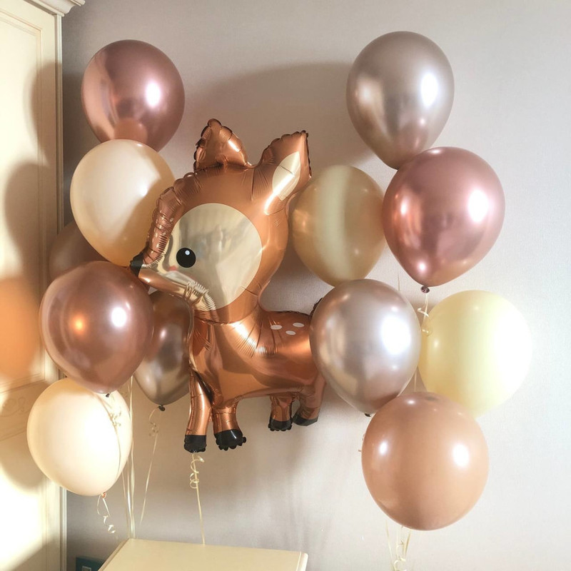 Balloons with deer, standart