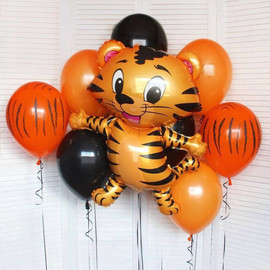 Tiger balloon set