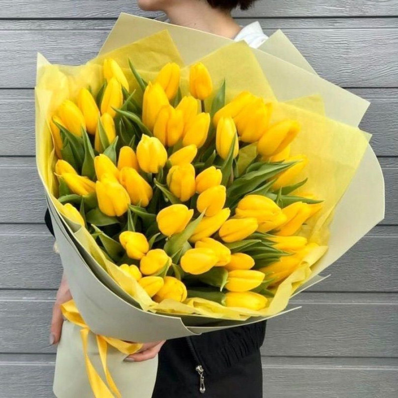 Желтые тюльпаны, стандартный