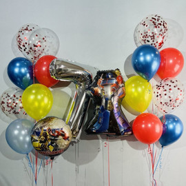 Воздушные шары для мальчика Трансформеры
