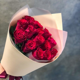 Роза красная 50 см