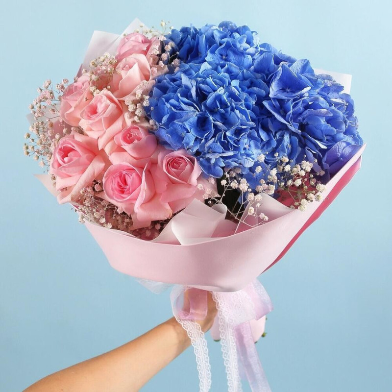 Combined Bouquet with Hydrangea, standart