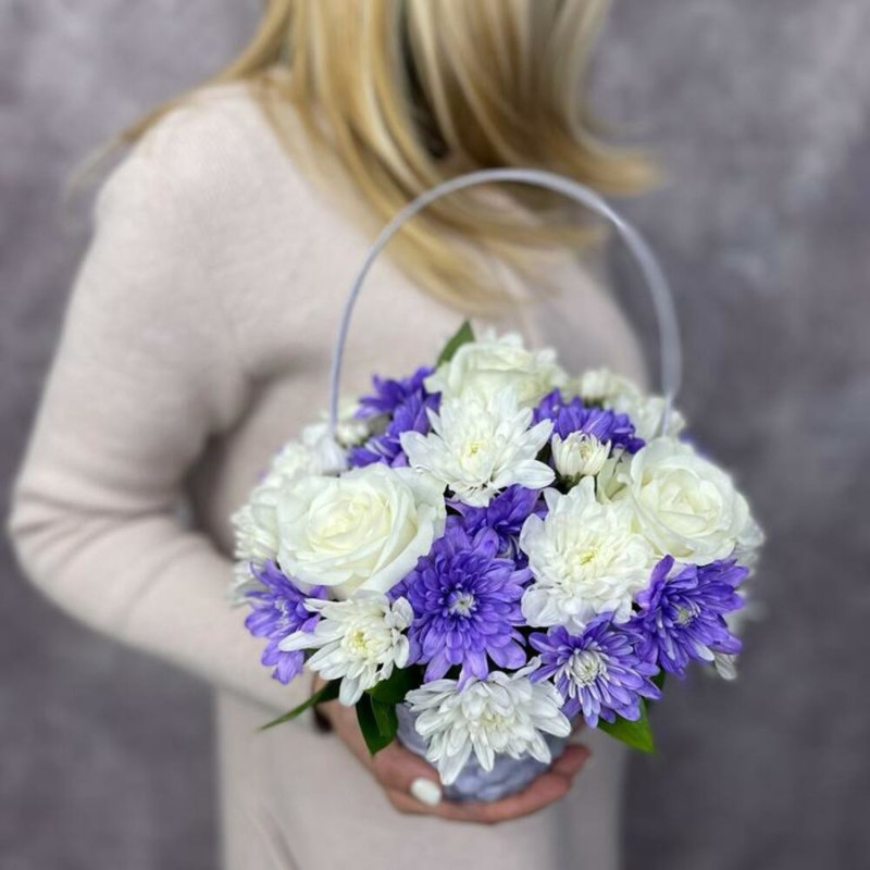 bouquet in a basket 0064579, standart
